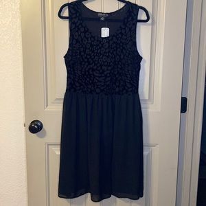 NWT Forever 21 Leopard Empire Waist Dress Size 2X
